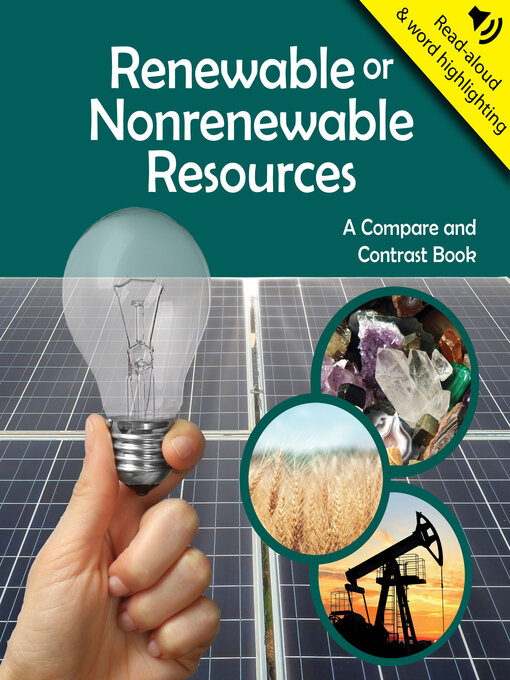 Title details for Renewable or Nonrenewable Resources? by Editorial - Available